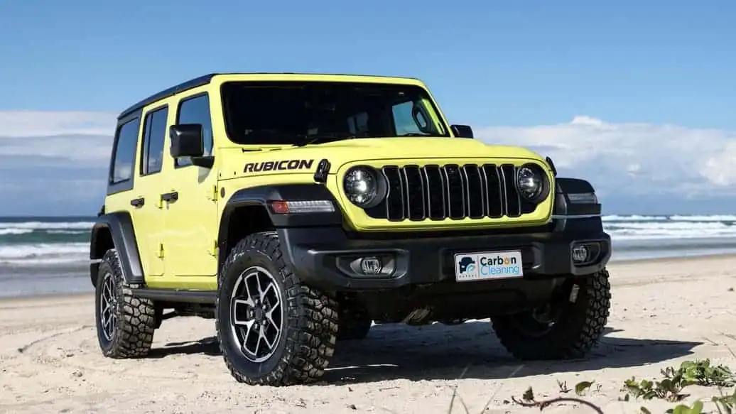 Jeep engine carbon cleaning at Expert Carbon Cleaning, Kings Park Sydney