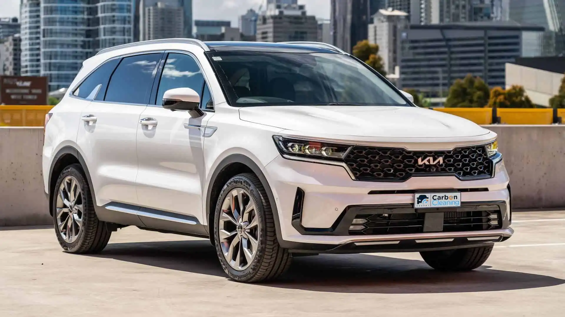Kia engine carbon cleaning at Expert Carbon Cleaning, Kings Park Sydney